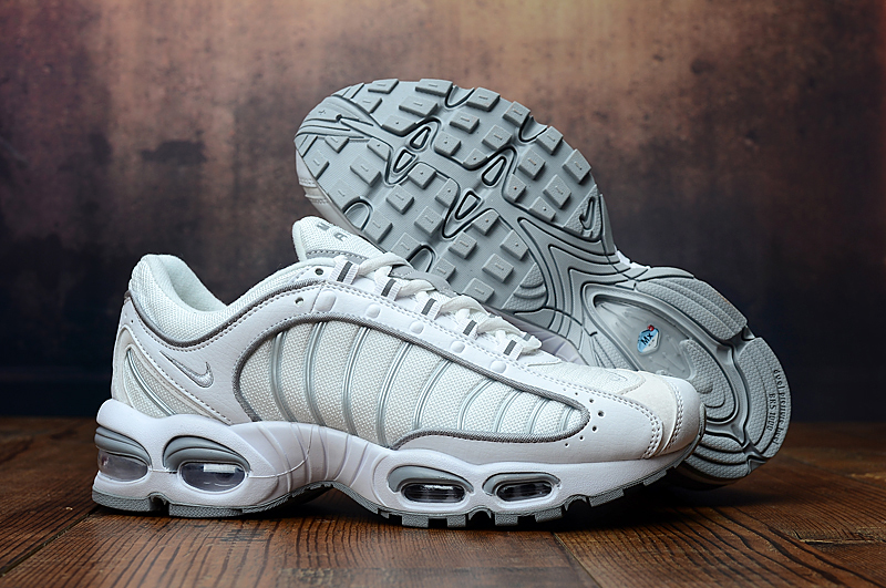 2019 Nike Air Max TN White Silver Shoes - Click Image to Close